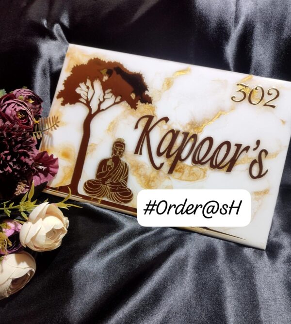 Buddh Name Plate