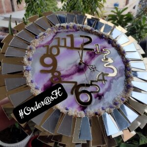 Resin Clock