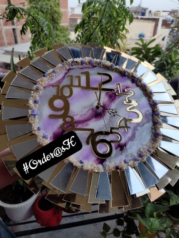 Resin Clock