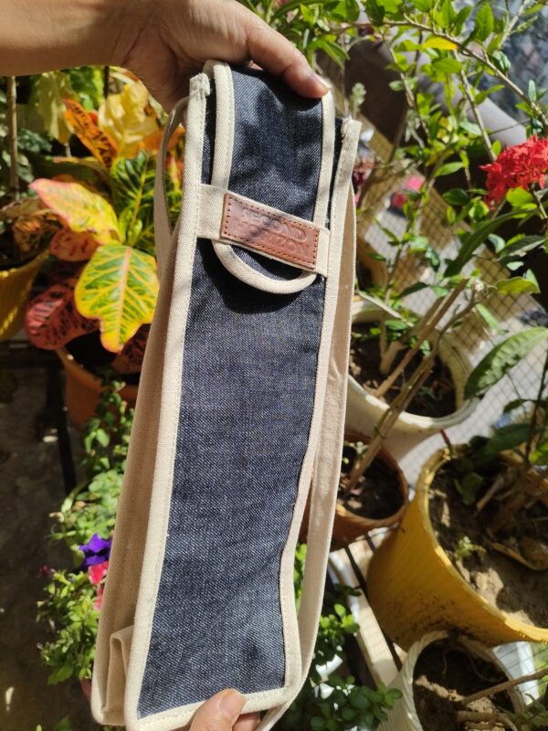 Denim Bottle Bag - Image 3