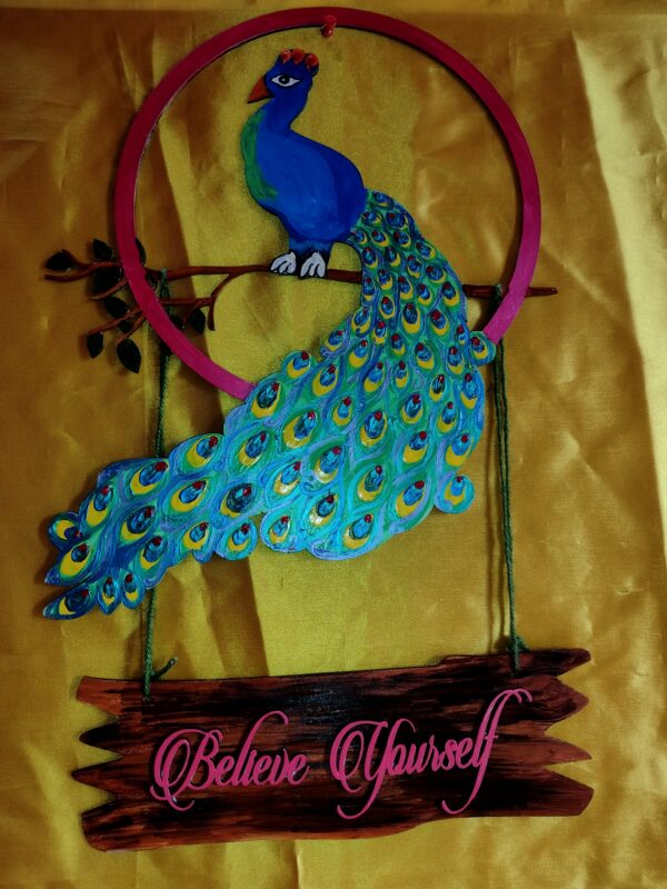 MDF Hand Painted Wall Decor - Image 2