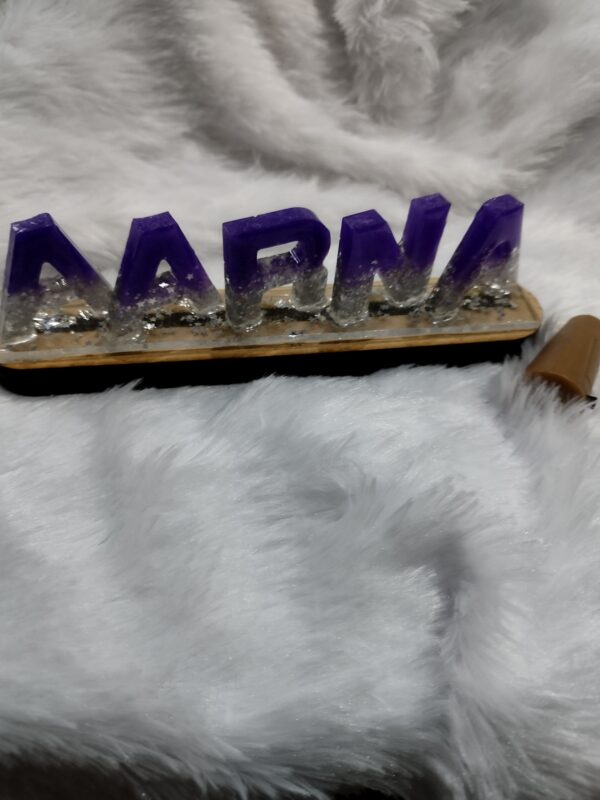 Resin Name Bar