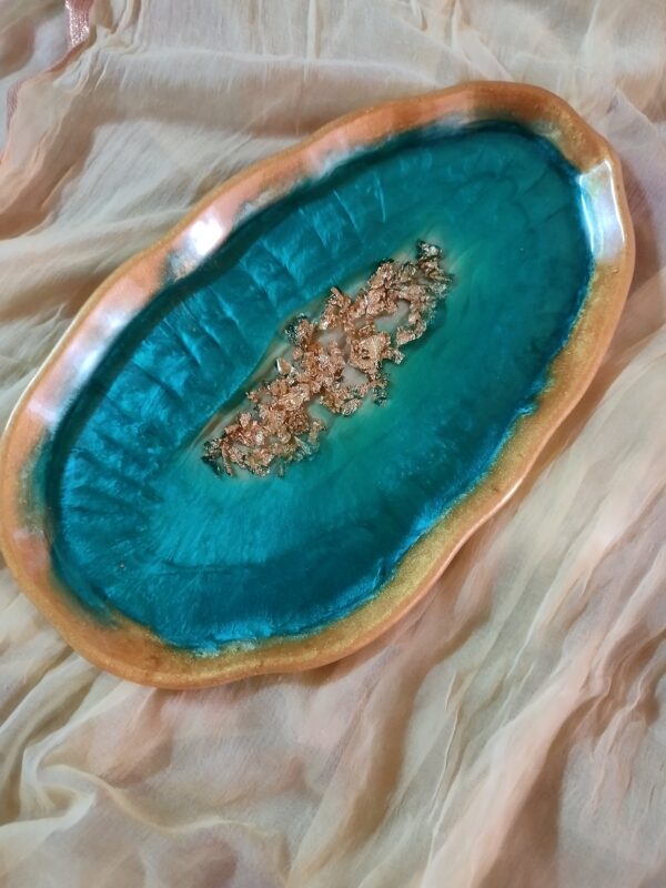 Agate Resin Tray - Image 2