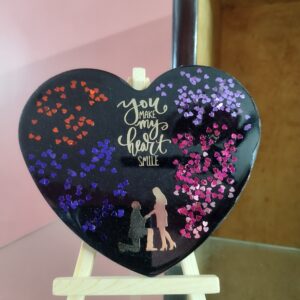 Resin Heart for Valentine