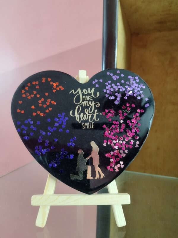 Resin Heart for Valentine