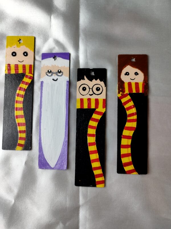 Hand Painted MDF Bookmarks