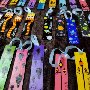 Hand Painted Bookmarks