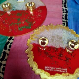 Resin Pooja Platter