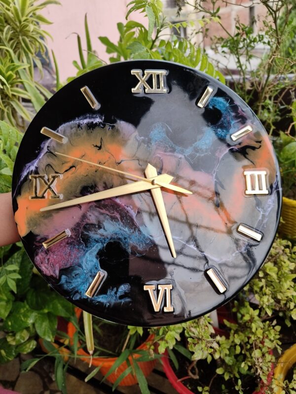 Galaxy Theme Wall Clock