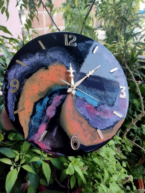 Galaxy Theme Wall Clock
