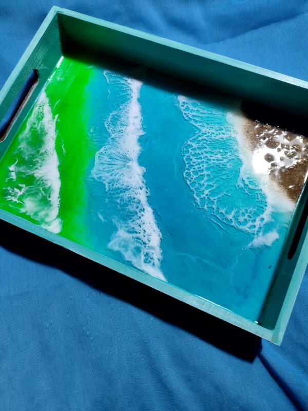 Pinewood Tray Coasters Set - Image 5
