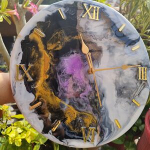 Resin Clock