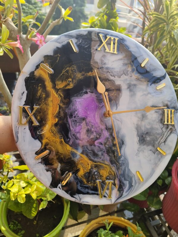 Resin Clock