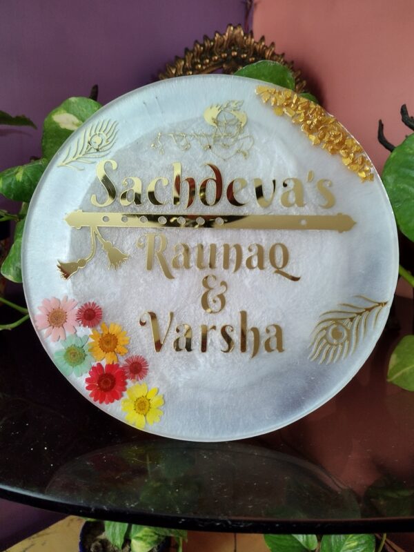 Round Name Plate - Image 4