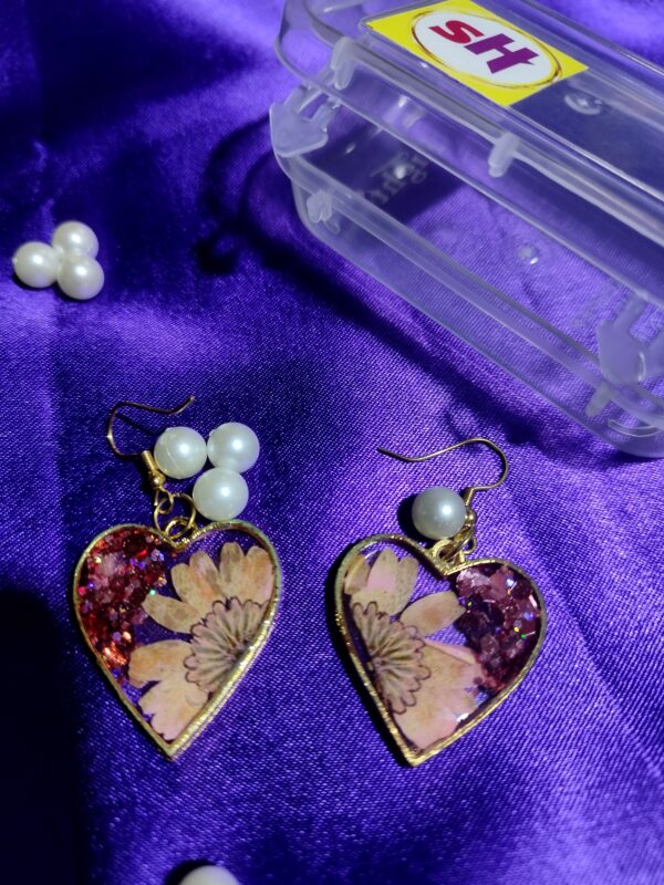 Colorful Resin Earrings - Image 2