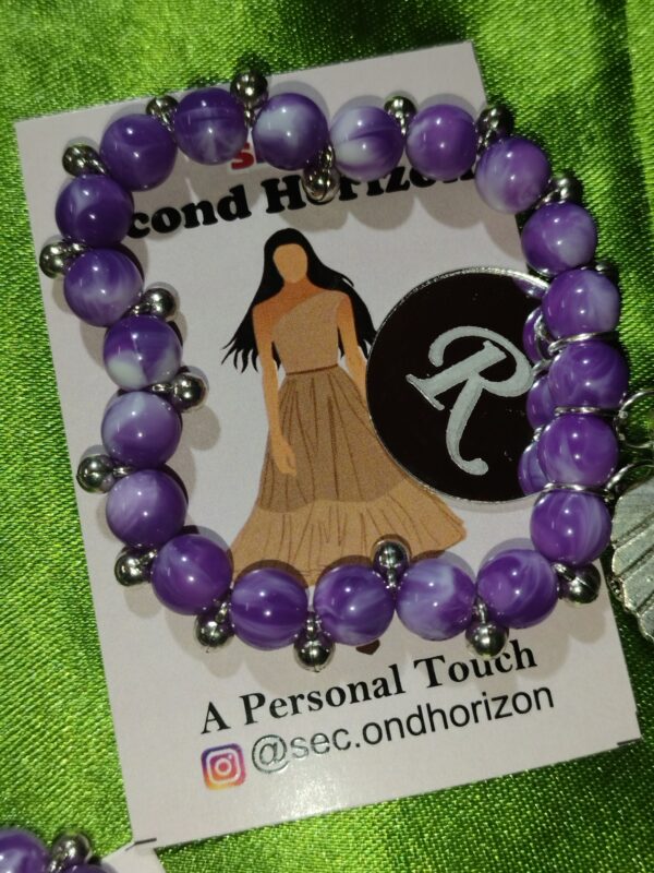 Bracelets with Charm and Glass Beads - Image 2