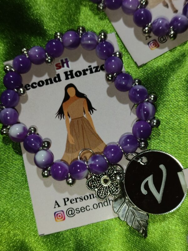 Bracelets with Charm and Glass Beads - Image 5