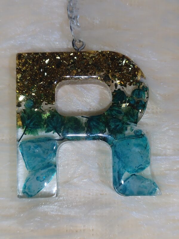 Resin Pendant with Chain - Image 3