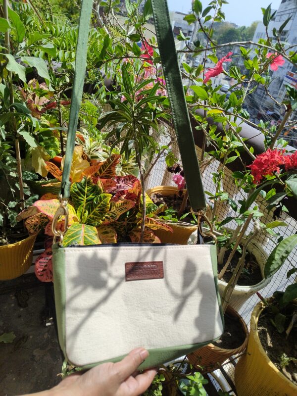Ladies Canvas Sling Bag - Image 5