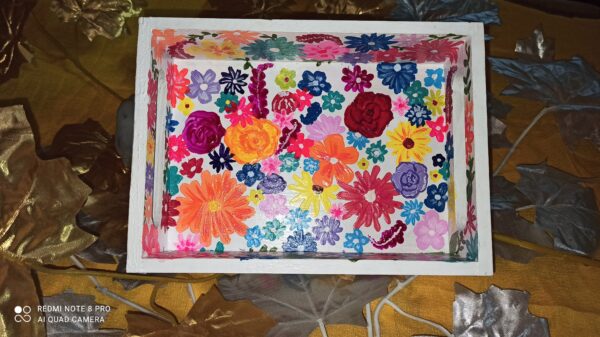 Pinewood Tray Coasters Set - Image 8