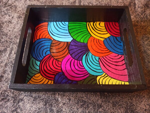 Pinewood Tray Coasters Set - Image 12