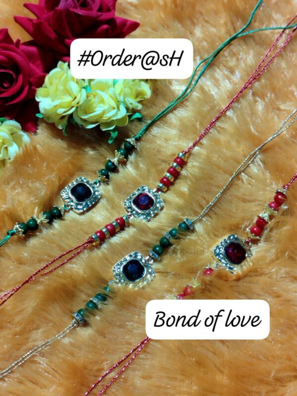 Beads Rakhi - Image 3