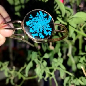 Resin Flower Bracelet