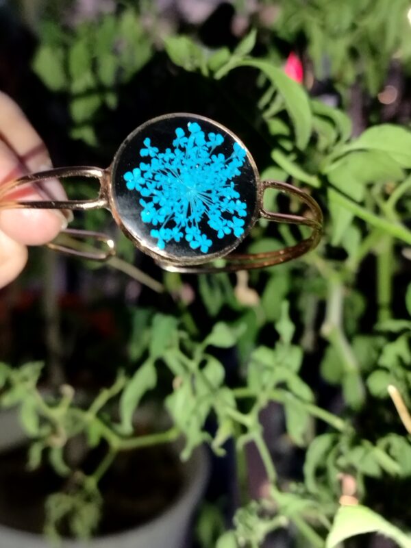 Resin Flower Bracelet