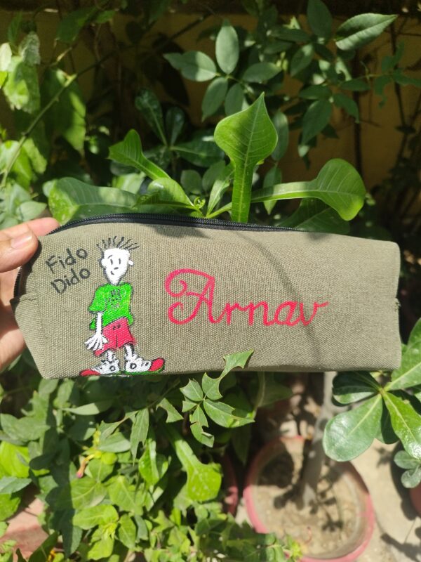 Canvas Stationery Pouch