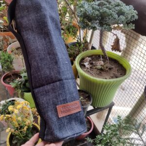 Denim Bottle Bag