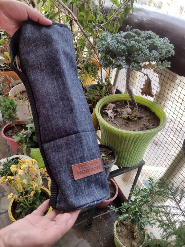 Denim Bottle Bag