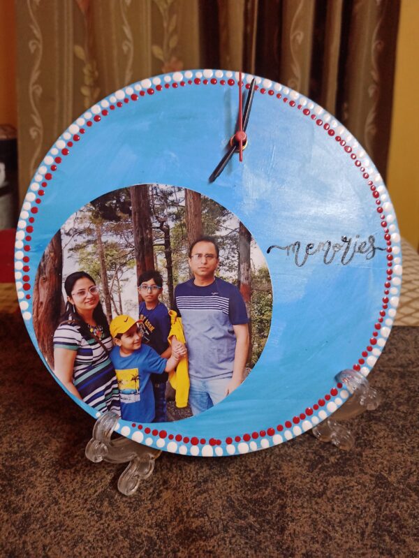 Hand Painted Wall Clock - Image 2