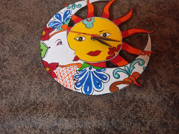 Hand Painted Wall Clock - Image 3