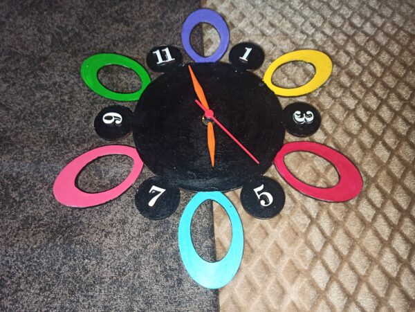 Hand Painted Wall Clock - Image 6