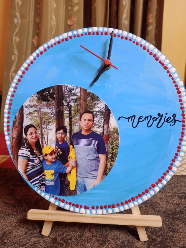 Hand Painted Wall Clock - Image 8
