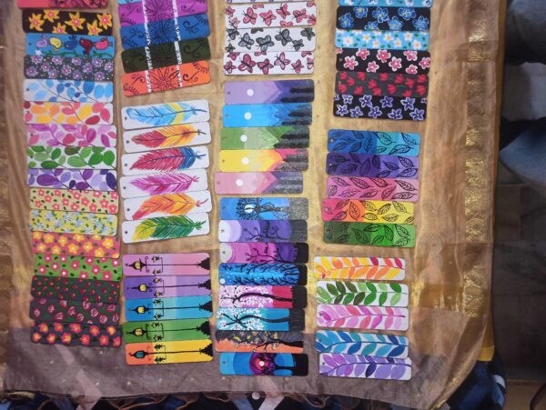 Hand Painted MDF Bookmarks - Image 2