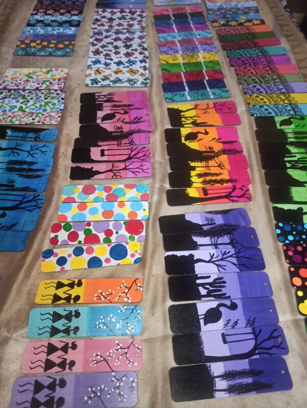 Hand Painted MDF Bookmarks - Image 3