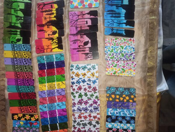 Hand Painted MDF Bookmarks - Image 8