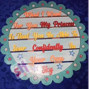 Round Message Board