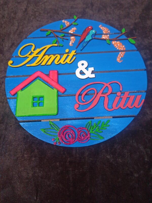 Pinewood Name Plate - Image 2