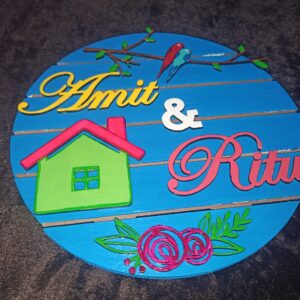 Pinewood Name Plate