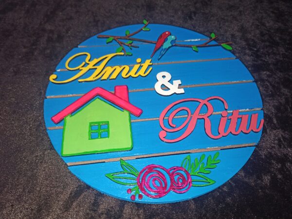 Pinewood Name Plate