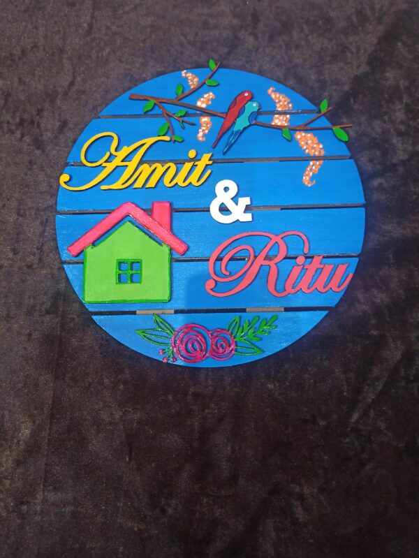 Pinewood Name Plate - Image 4