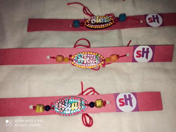 Hand Painted Rakhi - Image 3