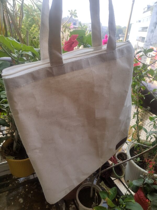 Tote Bag with Zip - Image 3
