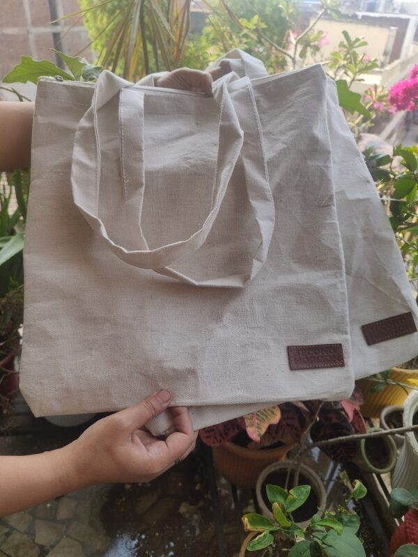 Tote Bag with Zip - Image 2