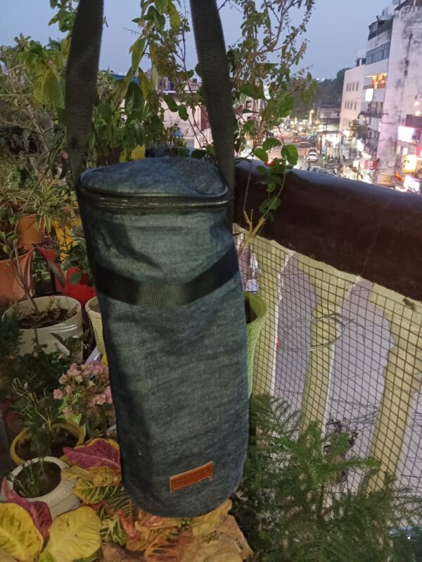 Denim Bottle Bag - Image 5