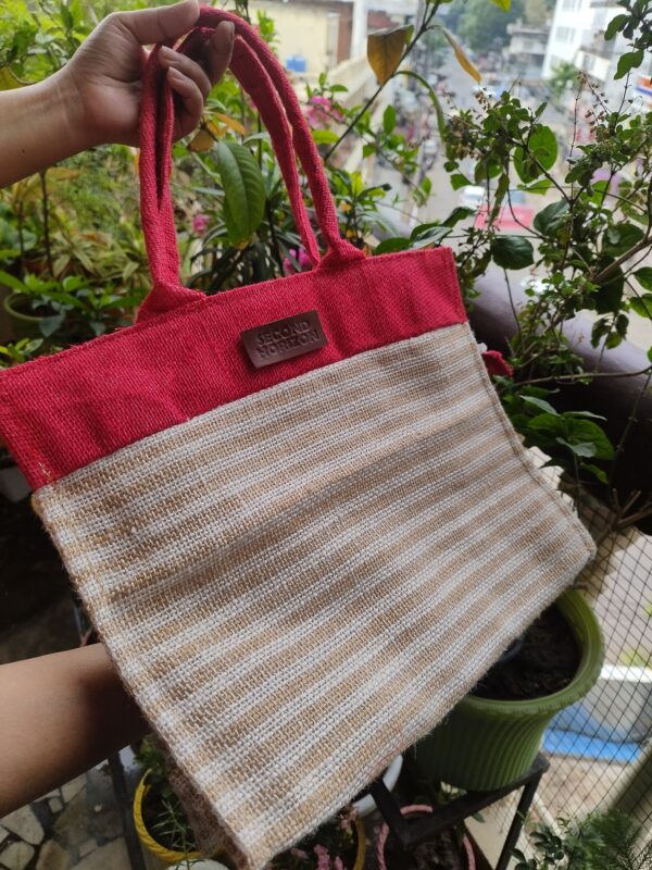 Jute Tiffin Bag - Image 2