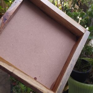 Teak Wood Frame 12 by 12