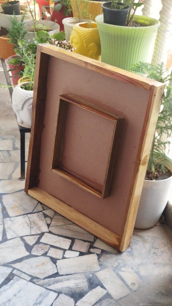 Teak Wood Inline Frame - Image 6